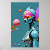 Poster Voyage de l'esprit dans un Flicker de Fluorescent (Devant)