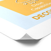 Poster Voyage de l'outil de développement logiciel (Coin)