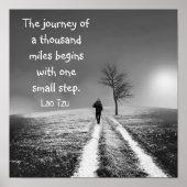 Poster Voyage de mille miles (Devant)