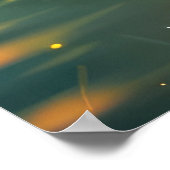 Poster Voyage de Noël australien Kelpie (Coin)