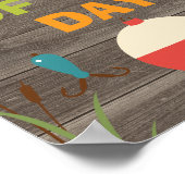 Poster Voyage de pêche à thème Anniversaire Signal 8x10 p (Coin)