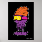 Poster Voyage de ski (Devant)