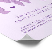 Poster Voyage de temps Capsule Violet Coquette Bow Annive (Coin)