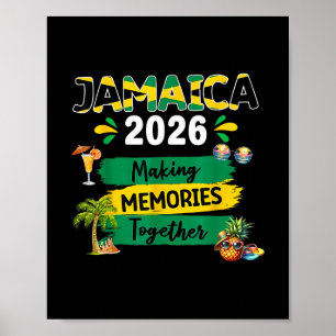 Poster Voyage de vacances en Jamaïque 2026, équipe famili