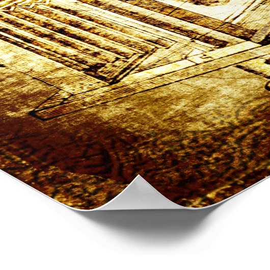 Poster Voyage D'Un Mille Miles (Coin)