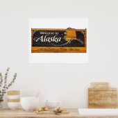 Poster Voyage en Alaska (Cuisine)