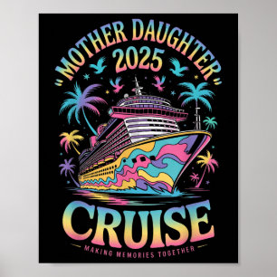 Poster Voyage en croisière mère fille 2025 Maman fille dr