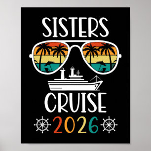 Poster Voyage en croisière pour femmes en 2026 pour le we
