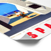 Poster Voyage En Espagne - Pêcheur (Coin)