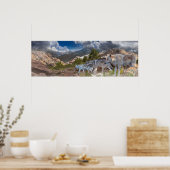 Poster Voyage en famille de loups gris (Cuisine)