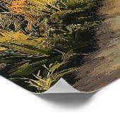 Poster Voyage en Nouvelle-Zélande vintage (Coin)