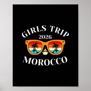 Poster Voyage entre filles 2026 Maroc Spring Break 2026 C