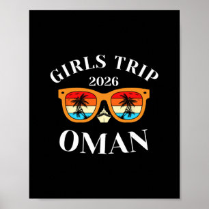Poster Voyage entre filles 2026 Oman Spring Break 2026 Cr