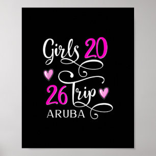 Poster Voyage entre filles 2026 Vacances Aruby Croisière