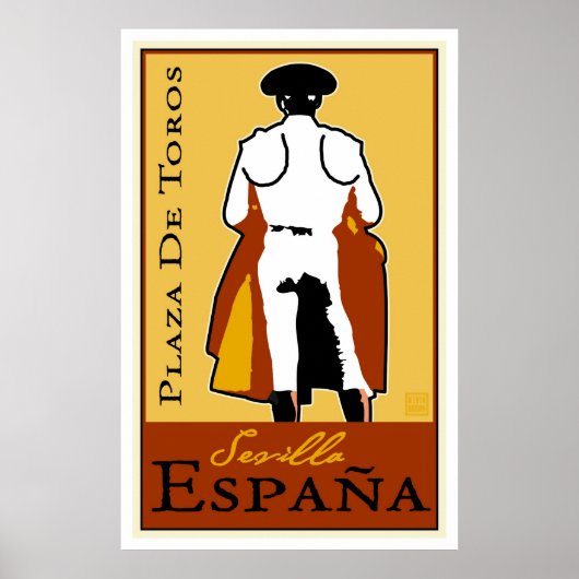 Poster Voyage Espagne (Devant)