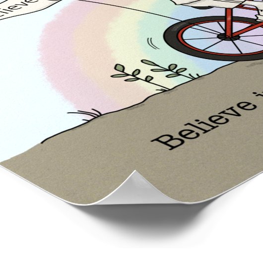 Poster Voyage est un cadeau (Coin)