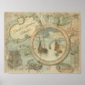 Poster Voyage, exploration et aventure (Devant)