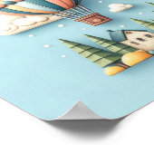 Poster Voyage Fantaisiste dans le Ciel (Coin)