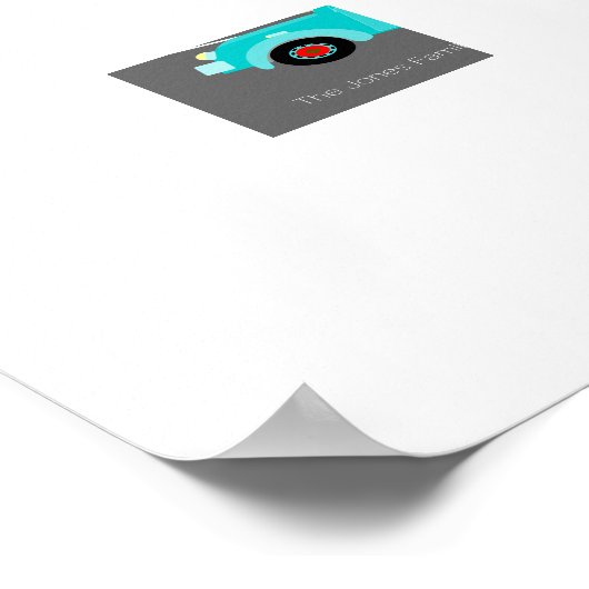 Poster Voyage festif de Noël du coq portugais (Coin)