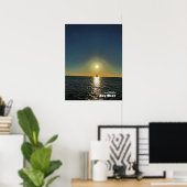 Poster Voyage | Floride - Key West Sailboat Sunset (Bureau à domicile)