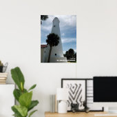 Poster Voyage | Floride - Phare de St. Marks (Bureau à domicile)