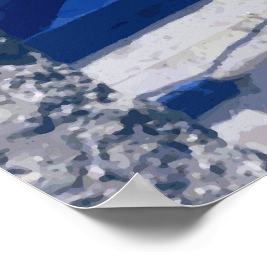 Poster Voyage Grèce (Coin)