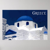 Poster Voyage Grèce (Devant)