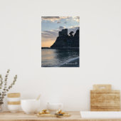 Poster Voyage | Italie — Coucher de soleil de Monterosso (Cuisine)