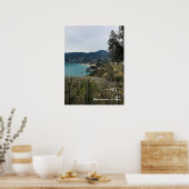 Poster Voyage | Italie - Monterosso Winter Vineyard (Cuisine)