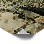 Poster Voyage | Italie - Murs Pompéi (Coin)