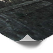 Poster Voyage | Italie - Promenade Appienne en soirée (Coin)