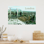 Poster Voyage Londres (Cuisine)