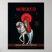 Poster Voyage Maroc (Devant)