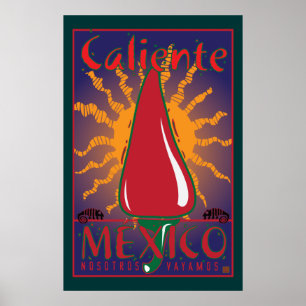 Poster VOYAGE-Mexique