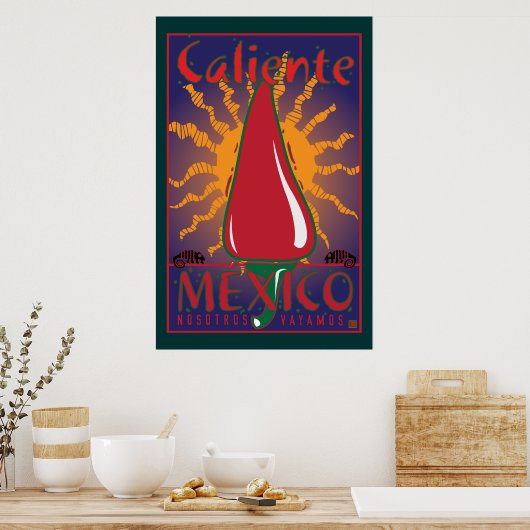 Poster VOYAGE-Mexique (Cuisine)
