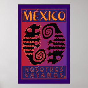 Poster VOYAGE-Mexique