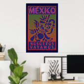 Poster VOYAGE-Mexique (Bureau à domicile)