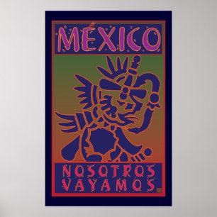 Poster VOYAGE-Mexique