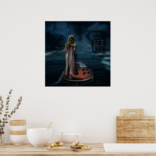 Poster Voyage musical (Cuisine)