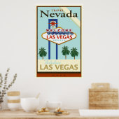 Poster Voyage Nevada (Cuisine)
