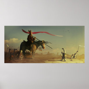 Poster Voyage occidental - roi de singe