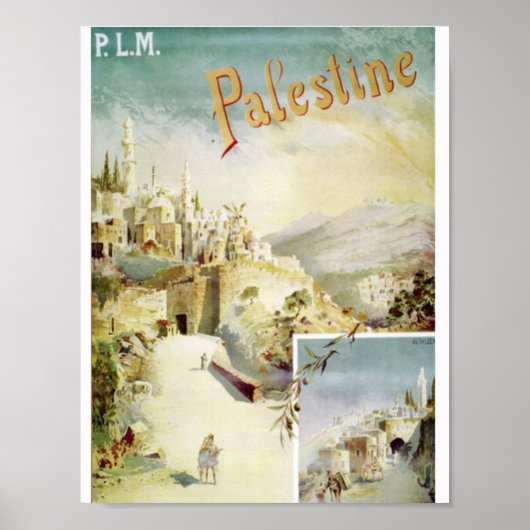Poster Voyage Palestine (Devant)