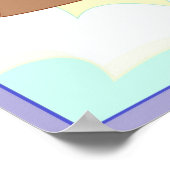 Poster Voyage par avion (Coin)