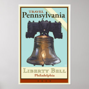 Poster Voyage Pennsylvanie