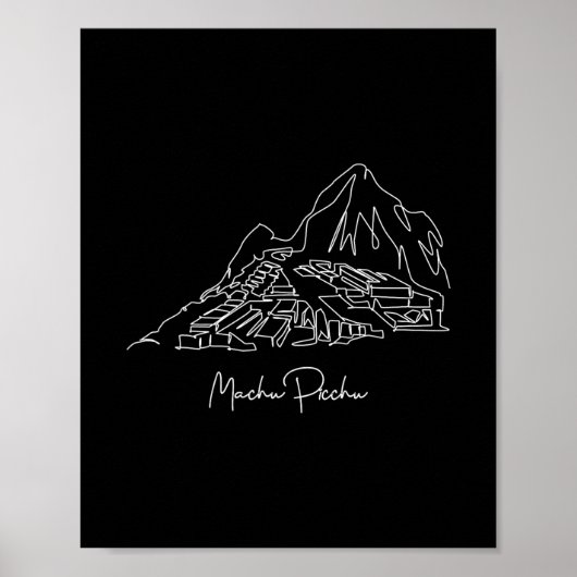 Poster Voyage Pérou Lima Machu Picchu Cusco Vacances en F (Devant)