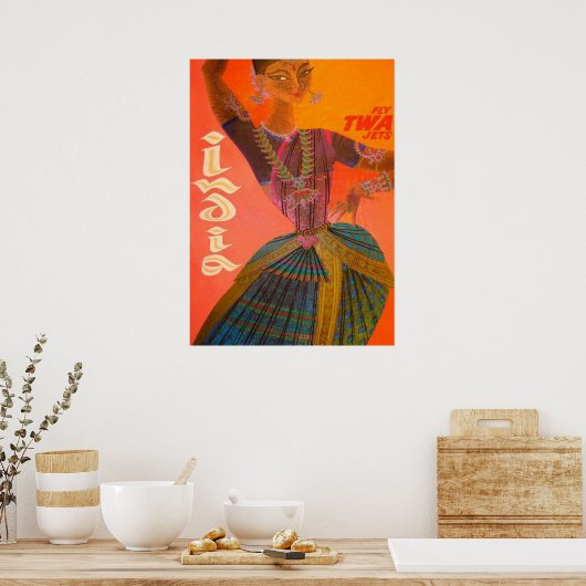 Poster Voyage POSTER, Inde (Cuisine)