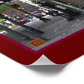 Poster VOYAGE-Seattle-Pioneer Carré (Coin)