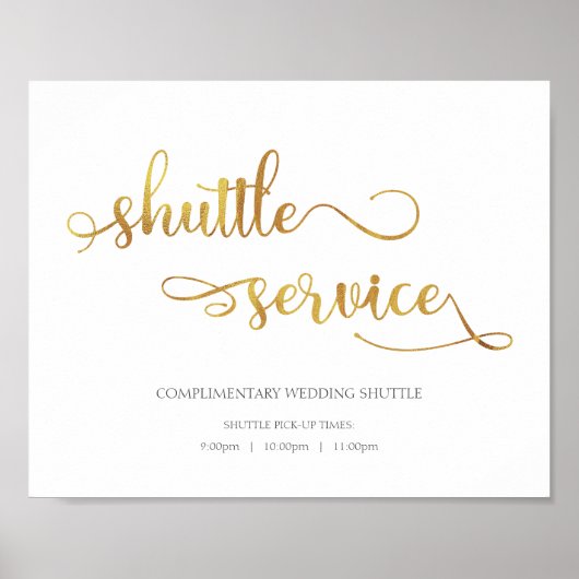 Poster Voyage service or Mariage blanc signe (Devant)