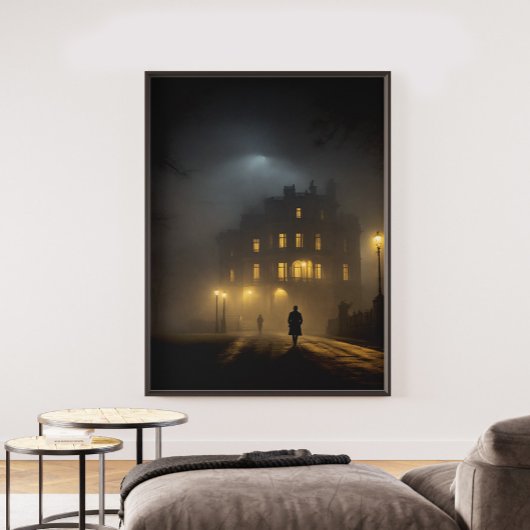 Poster Voyage Silencieux À Minuit