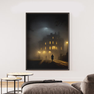 Poster Voyage Silencieux À Minuit